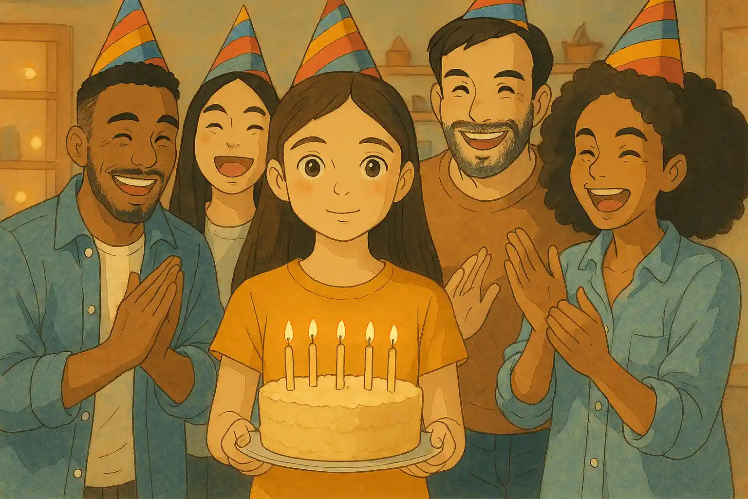 After - Birthday Party Ghibli Style