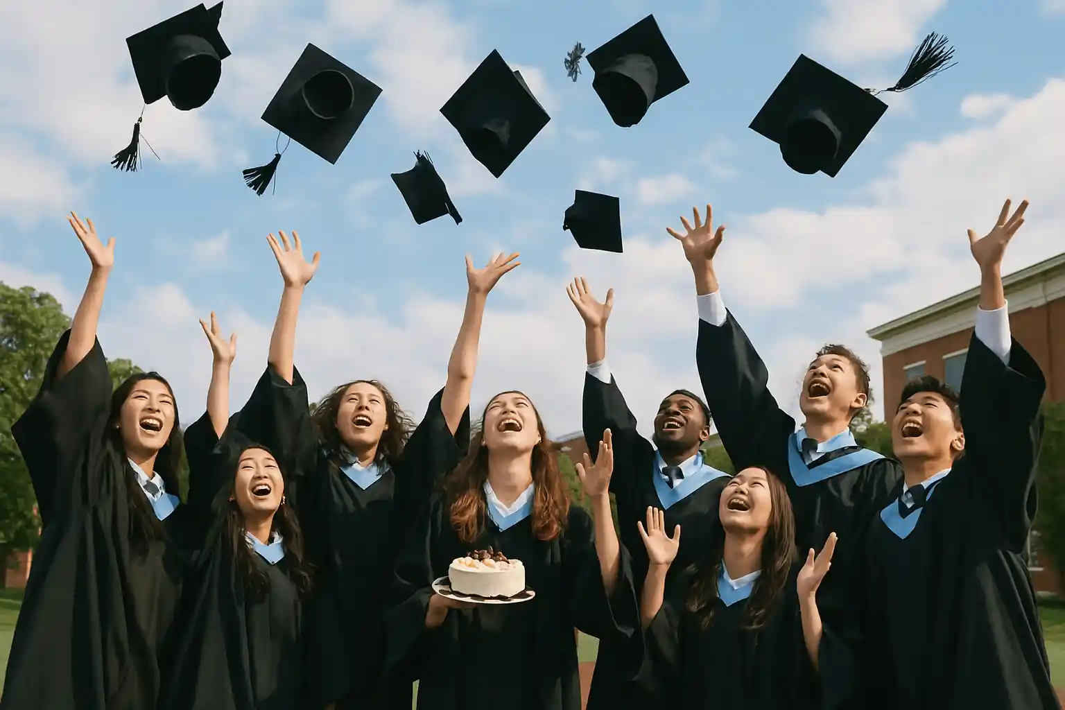 Before - Graduation Photos Meet Ghibli
